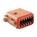 AT06-12SD-RD01 - CONN PLUG 12POS 14-20AWG SIZE 16