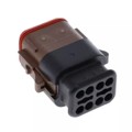 AT06-08SD-SR2BR - CONN PLUG 8POS 14-20AWG SIZE 16