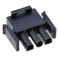 1-350766-9 - CONN U-MNL PLUG 3POS 94V-0 BLK