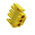 1-350766-4 - CONN PLUG HSG 3POS YELLOW