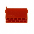 1-338095-0 - CONN HOUSING 10POS .050 RED