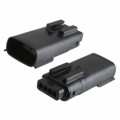 0334810401 - CONN PLUG 4POS SINGLE BLACK