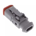 DT06-2S-TE81 - DT06-2S-TE81, PLG, 2POS, GRY, E,