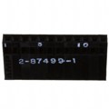 2-87499-1 - CONN HOUSING 12POS .100 SINGLE