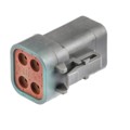DTP06-4S-C015 - CONN PLUG HSG 4POS
