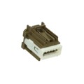 0347290122 - CONN RCPT 12POS R/A BROWN POL C