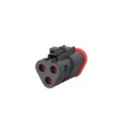 DT06-3S-TN32 - DT06-3S-TN32, PLG, 3POS, BLK, N,