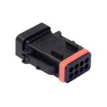 132015-0134 - CONN INLINE PLUG HSG 8POS