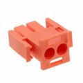 1-350777-3 - CONN PLUG HSG 2POS ORANGE