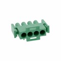 1-350779-5 - CONN PLUG HSG 4POS GREEN