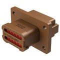 AT04-12PD-LE07 - CONN RCPT HSG 12POS FLANGE MNT