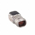 D369-MP66-NP0 - CONN PLUG HSG 6POS 2.54MM SHLD