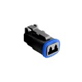 PX0105S02BK - CONN MALE 2POS FOR SKT BLK PEC