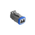 PX0100S02GY - CONN MALE 2POS FOR SKT GRY