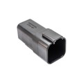 AT04-6P-BLK - CONN RCPT 6POS 14-20AWG SIZE 16