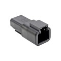 ATP04-2P-BLK - CONN RCPT 2POS BLACK
