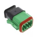 AT06-08SC-SR2GN - CONN PLUG 8POS 14-20AWG SIZE 16