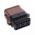 AT06-12SD-SR2BR - CONN PLUG 12POS 14-20AWG SIZE 16