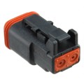 DT06-2S-P012 - CONN PLUG HSG 2POS