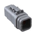 DTM06-6S-E007 - CONN PLUG HSG 6POS