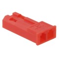 SYP-02T-1 - CONN PLUG HSNG 2POS 2.5MM RED