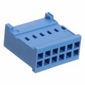 281839-6 - CONN RCPT HSNG 2X6POS IDC .100