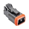 AT06-2S-BLK - CONN PLUG 2POS 14-20AWG SIZE 16