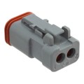 DT06-2S-CE01 - CONN PLUG HSG 2POS