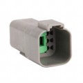 AT04-6P - CONN RCPT 6POS 14-20AWG SIZE 16