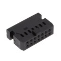 HIF3BA-14D-2.54C(63) - CONN SHELL,14 PIN,KEYED,FEM,DUAL