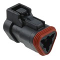 DT06-3S-EP09 - CONN PLUG HSG 3POS