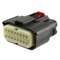 0334721606 - CONN RCPT 16POS DUAL BLACK