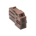 1510492208 - CONN RCPT HSG 2POS BROWN