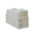 DF62C-4S-2.2C - CONN RECEPT HOUSING 4POS WHT