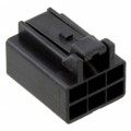DF62C-6S-2.2C(11) - CONN RECEPT HOUSING 6POS BLK