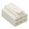 DF62B-6S-2.2C - CONN RECEPT HOUSING 6POS WHT