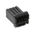 174966-2 - CONN PLUG HOUSING 4POS BLACK