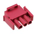1-350766-2 - CONN U-MNL PLUG 3POS 94V-0 RED