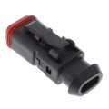 DT06-2S-TE82 - DT06-2S-TE82, PLG, 2POS, BLK, E,