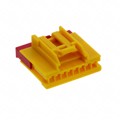 2098407-1 - 1X8 FEMALE ASSY YELLOW KEY B