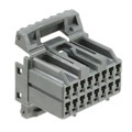 174514-6 - HYBRID I/O CONN PLUG HSG 16P