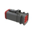 AT06-6S-OMGRY - CONN PLUG HSG 6POS