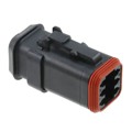DT06-6S-EP11 - CONN PLUG HSG 6POS