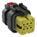 776531-3 - CONN PLUG ASSY 6POS 18-20AWG YEL