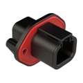 ATP04-4P-PM07G - CONN RCPT 4POS PNL MNT