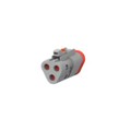 DT06-3S-TE31 - DT06-3S-TE31, PLG, 3POS, GRY, E,