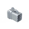 ATP06-6S-EC01 - 6-POSITION PLUG, FEMALE, ENDCAP,