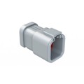 ATP04-6P-MM01 - 6-POSITION RECEPTACLE, MALE, WIT