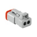 AT06-2S-MM01 - CONN PLUG 2POS W/CAP
