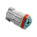 AT06-3S-SS01 - CONN PLUG 3POS W/CAP